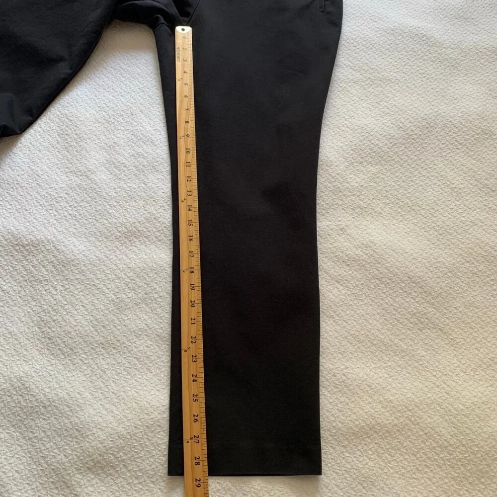 Talbots Newport Navy Blue Straight Leg Dress Pants‎ Womens 16W Stretch Workwear